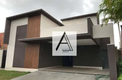 Casa em condomínio fechado com 3 quartos à venda na Rua Monjoleiro, 134, Alphaville Campo Grande, Campo Grande