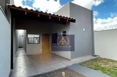 Casa com 2 quartos à venda na Rua Nova Tiradentes, Jardim Itatiaia, Campo Grande