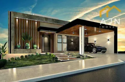 Casa com 3 dormitórios à venda, 200 m² por r$ 2.100.000,00 - condomínio altos da serra ii - são josé dos campos/sp