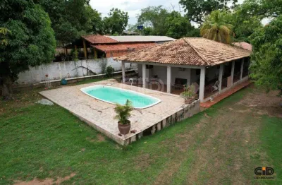 Chácara / sítio com 5 quartos à venda na Estrada Chácara Paraiso Dos Reis, Zona Rural, Santo Antônio do Leverger