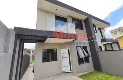 Casa com 3 quartos à venda na rua castro, 172, guaraituba, colombo, 91 m2 por r$ 550.000