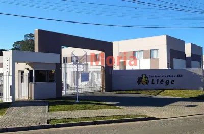 Apartamento com 2 quartos à venda na rua marcos cardoso, 553, são dimas, colombo por r$ 250.000