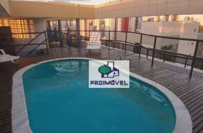 Flat mobiliado com 1 dormitório para alugar próximo ao shopping recife, 36 m² por r$ 2.408/mês - boa viagem - recife/pe