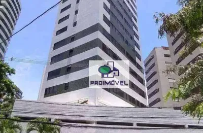 Apartamento com 1 dormitório à venda, 25 m² por r$ 360.000,00 - boa viagem - recife/pe