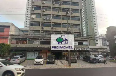 Sala para alugar, 21 m² por r$ 1.353,00/mês - boa viagem - recife/pe