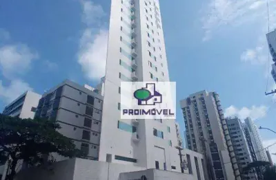 Apartamento com 1 dormitório, 45 m² - venda por r$ 320.000,00 ou aluguel por r$ 2.948,37/mês - boa viagem - recife/pe
