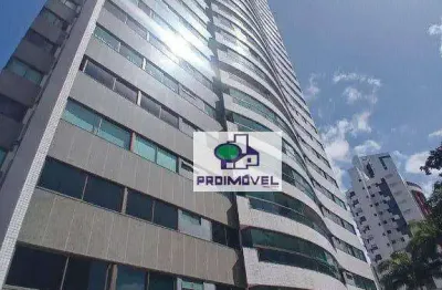 Apartamento com 4 dormitórios à venda, 183 m² por r$ 2.350.000,00 - boa viagem - recife/pe