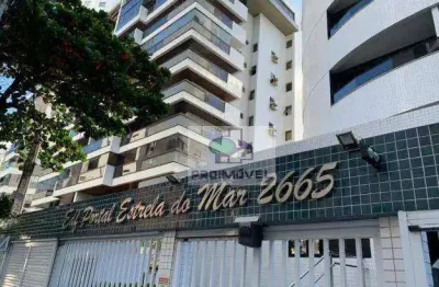 Apartamento com 3 dormitórios para alugar, 87 m² por r$ 6.200,00/mês - boa viagem - recife/pe