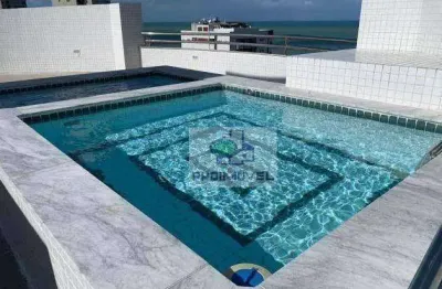 Apartamento com 3 dormitórios para alugar, 87 m² por r$ 6.200,00/mês - boa viagem - recife/pe