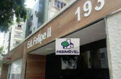 Apartamento com 3 dormitórios para alugar, 89 m² por r$ 3.354,00/mês - boa viagem - recife/pe