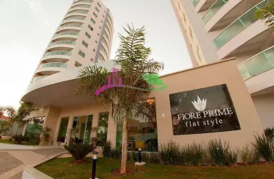 Apartamento à venda,  com 1 quarto, no condomínio fiore prime, em caldas novas(go)