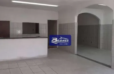 Salão, 270 m² - venda por r$ 1.500.000,00 ou aluguel por r$ 5.209,30/mês - jardim são domingos - guarulhos/sp