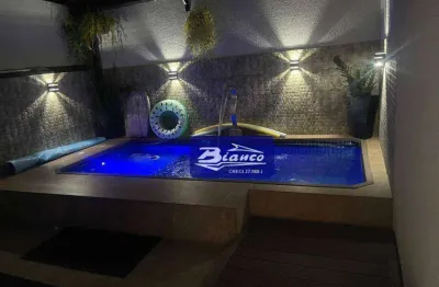 Sobradão com piscina jd. santa mena - junto bosque maia!