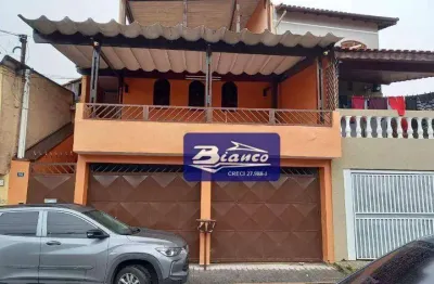 Sobrado com 4 dormitórios para alugar, 234 m² por R$ 3.190,00/mês - Jardim Flor da Montanha - Guarulhos/SP