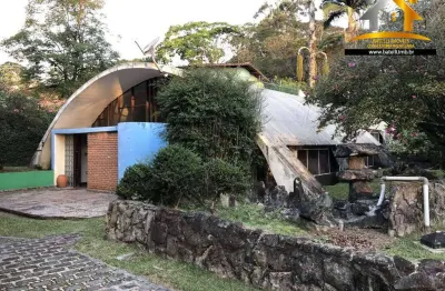 Casa à venda com arquitetura brasileira, na granja viana, cotia - sp | batelli imóveis