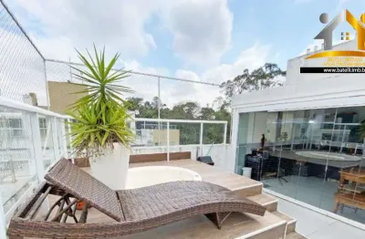 Cobertura duplex à venda no Condomínio Queluz Vita na Granja Viana - Batelli Imóveis