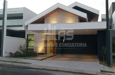Casa a venda com 03 quartos sendo todos suítes, no condomínio reserva esmeralda