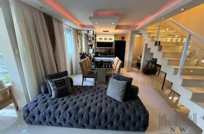 Apartamento duplex à venda no alto de pinheiros são paulo sp com 2 suítes, 2 vagas de garagem e 80m²