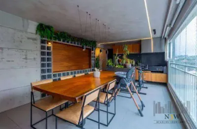 Apartamento com 3 dormitórios à venda, 132 m² por r$ 1.749.000,00 - vila anastácio - são paulo/sp