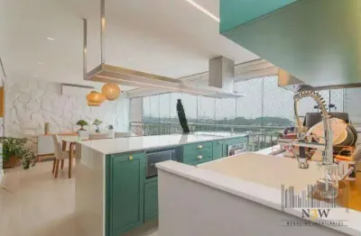 Apartamento com 3 dormitórios à venda, 136 m² por r$ 2.299.000,00 - vila anastácio - são paulo/sp