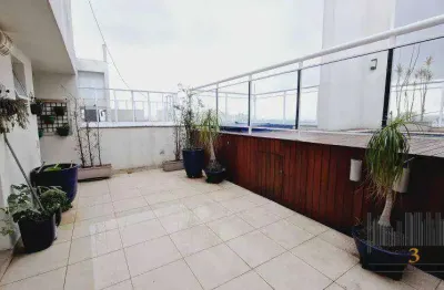 Cobertura com 3 dormitórios à venda, 244 m² por r$ 3.048.000,00 - vila leopoldina - são paulo/sp