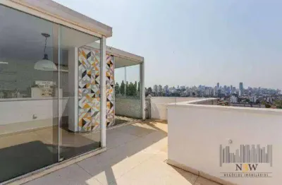 Cobertura com 2 dormitórios à venda, 126 m² por r$ 2.200.000,00 - alto de pinheiros - são paulo/sp