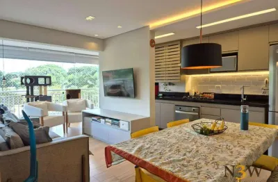 Apartamento com 2 dormitórios à venda, 62 m² por r$ 799.000,00 - vila anastácio - são paulo/sp