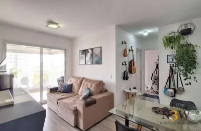 Apartamento com 2 dormitórios à venda, 62 m² por R$ 820.000,00 - Vila Anastácio - São Paulo/SP