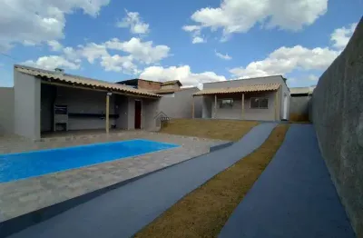 Linda casa 03 quartos em lote 400 metros no vila nova em mateus leme