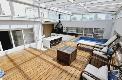 Versátil cobertura para venda em vila andrade com 4 quartos, sendo 2 suítes, 244m²