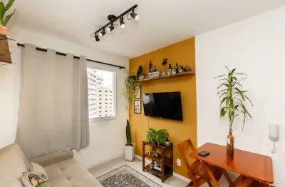 Atraente apartamento tipo para venda em vila buarque com 1 quarto, 25m²