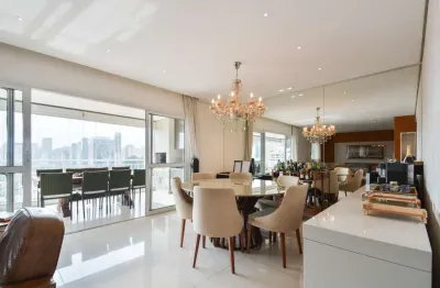 Versátil apartamento tipo para venda em brooklin com 3 quartos, sendo 3 suítes, 178m²