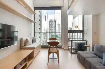 Versátil apartamento tipo para venda em brooklin com 1 quarto, sendo 1 suíte, 29m²
