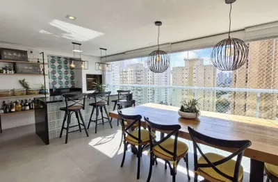 Confortável apartamento para venda em Brooklin com 3 quartos, sendo 3 suítes , 164m²