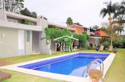 Sobrado com 7 dormitórios à venda, 442 m² por r$ 2.500.000,00 - granja viana - cotia/sp
