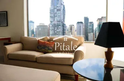 Apartamento com 1 dormitório para alugar, 38 m² por r$ 5.501,00/mês - vila olímpia - são paulo/sp