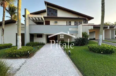 Sobrado com 6 dormitórios à venda, 480 m² por r$ 6.500.000,00 - acapulco - guarujá/sp