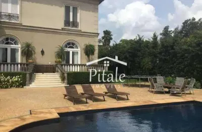 Sobrado com 6 dormitórios, 966 m² - venda por r$ 7.500.000,00 ou aluguel por r$ 35.000,00/mês - colinas da anhangüera - santana de parnaíba/sp