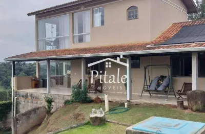 Chácara com 5 dormitórios à venda, 1000 m² por r$ 1.200.000,00 - vila petrópolis - atibaia/sp