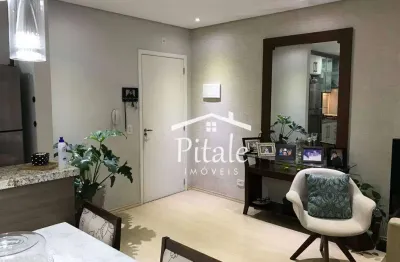 Apartamento com 2 dormitórios à venda, 54 m² por r$ 300.000,00 - jardim barbacena - cotia/sp