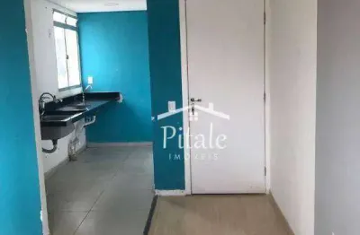 Apartamento com 2 dormitórios à venda, 40 m² por r$ 255.000 - jardim petrópolis - cotia/sp