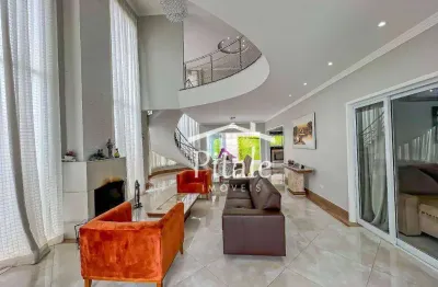 Casa com 4 dormitórios à venda, 490 m² por r$ 2.450.000,00 - altos de são fernando - jandira/sp
