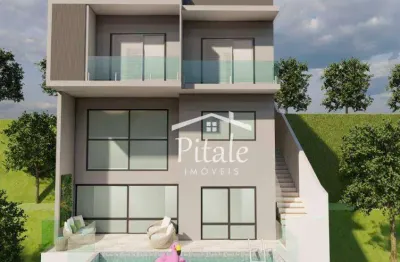 Sobrado com 3 dormitórios à venda, 280 m² por r$ 2.920.000,00 - parque santa tereza - santa isabel/sp