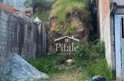 Terreno à venda, 125 m² por r$ 180.000,00 - jardim camila - jandira/sp