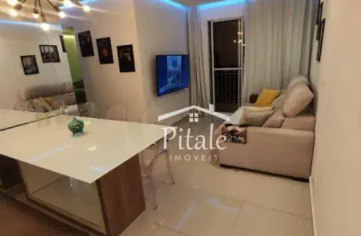 Apartamento com 2 dormitórios à venda, 52 m² por r$ 371.000,00 - parque nova jandira - jandira/sp