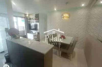 Apartamento com 2 dormitórios à venda, 51 m² por r$ 286.200,00 - jardim ísis - cotia/sp