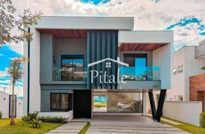Deslumbrante casa com 5 suítes, 470 m² - venda por r$ 5.000.000 ou aluguel por r$ 25.000/mês - alphaville ii - são josé dos campos/sp