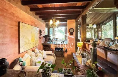 Casa com 5 dormitórios à venda, 334 m² por r$ 2.500.000,00 - vila santo antonio de carapicuiba - cotia/sp