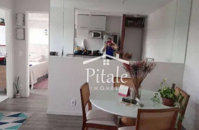 Apartamento com 2 dormitórios à venda, 60 m² por r$ 370.000 - jardim maria helena - barueri/sp