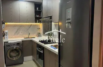 Apartamento com 2 dormitórios à venda, 48 m² por r$ 285.000,00 - roselandia - cotia/sp